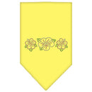 Pet and Dog Bandana Rhinestone, "Tropical Flower"