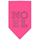 Christmas Pet and Dog Bandana Rhinestone, "Noel"