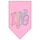 Pet and Dog Bandana Rhinestone, "Technicolor Love"