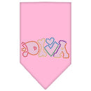 Pet and Dog Bandana Rhinestone, "Technicolor Diva"