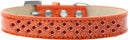 Dog, Puppy & Pet Ice Cream  Collar, "Red Crystal Rimsets Sprinkles"