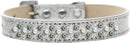 Dog, Puppy & Pet Ice Cream  Collar, "Pearl and Aurora Borealis Crystal Rimsets Sprinkles"