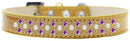 Dog, Puppy & Pet Ice Cream Collar, "Pearl and Purple Crystal Rimsets Sprinkles"