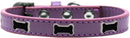 Dog, Puppy & Pet Widget Fashion Collar, "Black Bone"