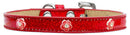 Dog, Puppy & Pet Widget Ice Cream Collar, "Red Roses"