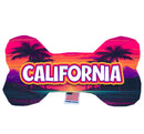 Pet & Dog Plush Bone Toys, "California Beaches" (Set 1 of 3 )