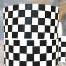 BLACK & WHITE Checkers Silicone Boot fits OWALA 40oz
