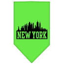Pet and Dog Bandana Screen Printed, "New York Skyline"