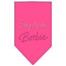 Pet and Dog Bandana Rhinestone, "Step Aside"