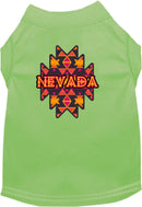 Pet Dog & Cat Screen Printed Shirt for Small to Medium Pets (Sizes XS-XL), "Nevada Navajo Tribal"