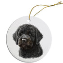 Dog Breed Christmas Ornament, "Labradoodle"