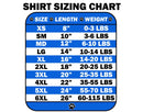 Pet Dog & Cat Screen Printed Shirt for Medium to Large Pets (Sizes 2XL-6XL), "Colorado Mountain Shades"