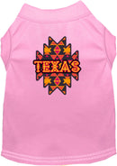 Pet Dog & Cat Screen Printed Shirt for Medium to Large Pets (Sizes 2XL-6XL), "Texas Navajo Tribal"