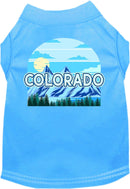 Pet Dog & Cat Screen Printed Shirt for Medium to Large Pets (Sizes 2XL-6XL), "Colorado Trailblazer"