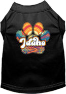 Pet Dog & Cat Screen Printed Shirt for Medium to Large Pets (Sizes 2XL-6XL), "Idaho Groovy Summit"
