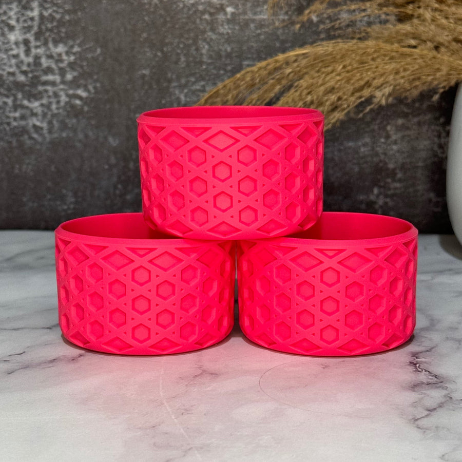 WAFFLE Pink Parade Body Tumbler Boot -fits 20-40oz NEW!