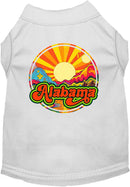 Pet Dog & Cat Screen Printed Shirt for Small to Medium Pets (Sizes XS-XL), "Alabama Mellow Mountain"