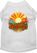 Pet Dog & Cat Screen Printed Shirt for Small to Medium Pets (Sizes XS-XL), "Kentucky Mellow Mountain"