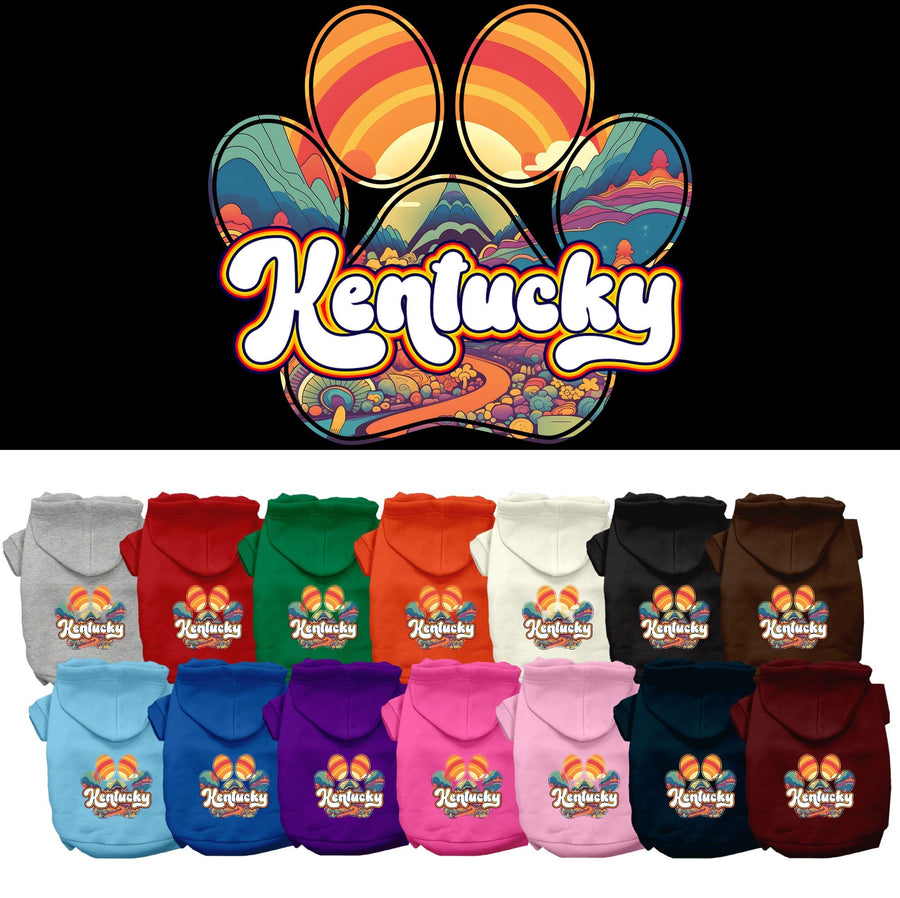 Pet Dog & Cat Screen Printed Hoodie for Medium to Large Pets (Sizes 2XL-6XL),