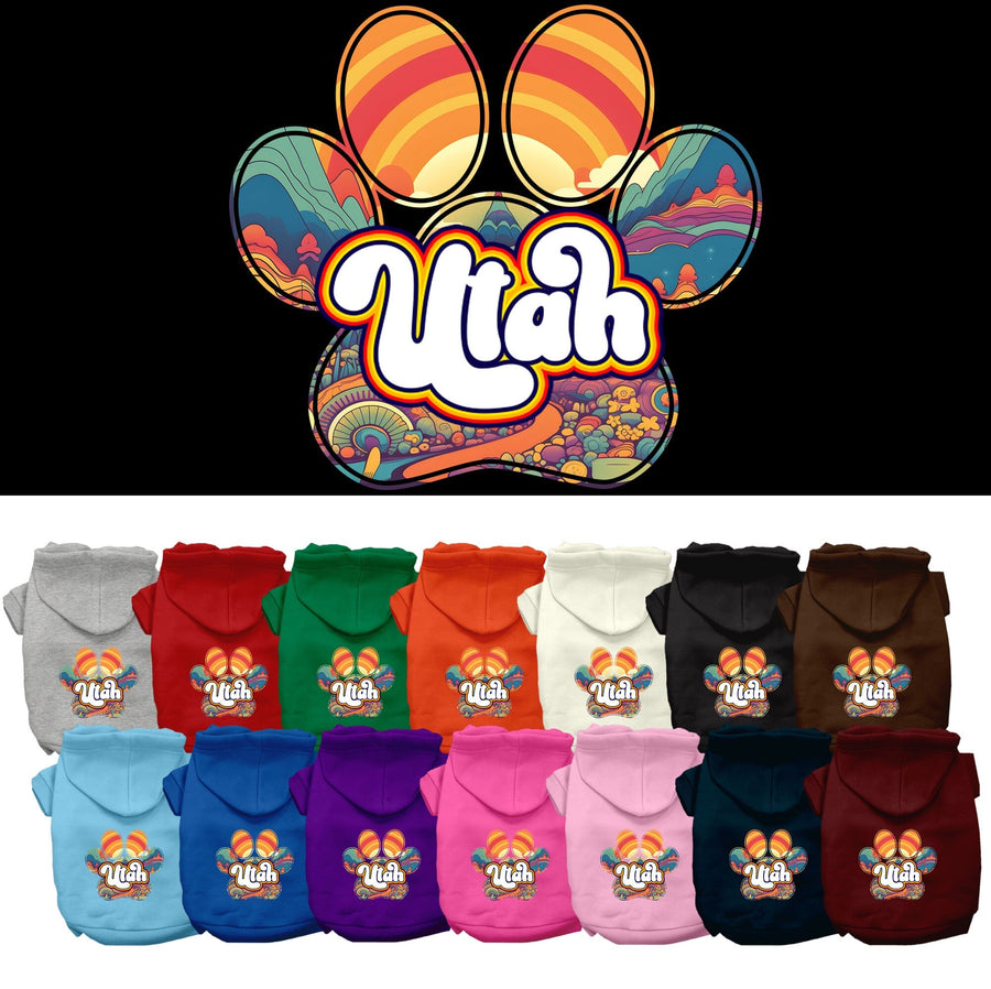 Pet Dog & Cat Screen Printed Hoodie for Medium to Large Pets (Sizes 2XL-6XL),
