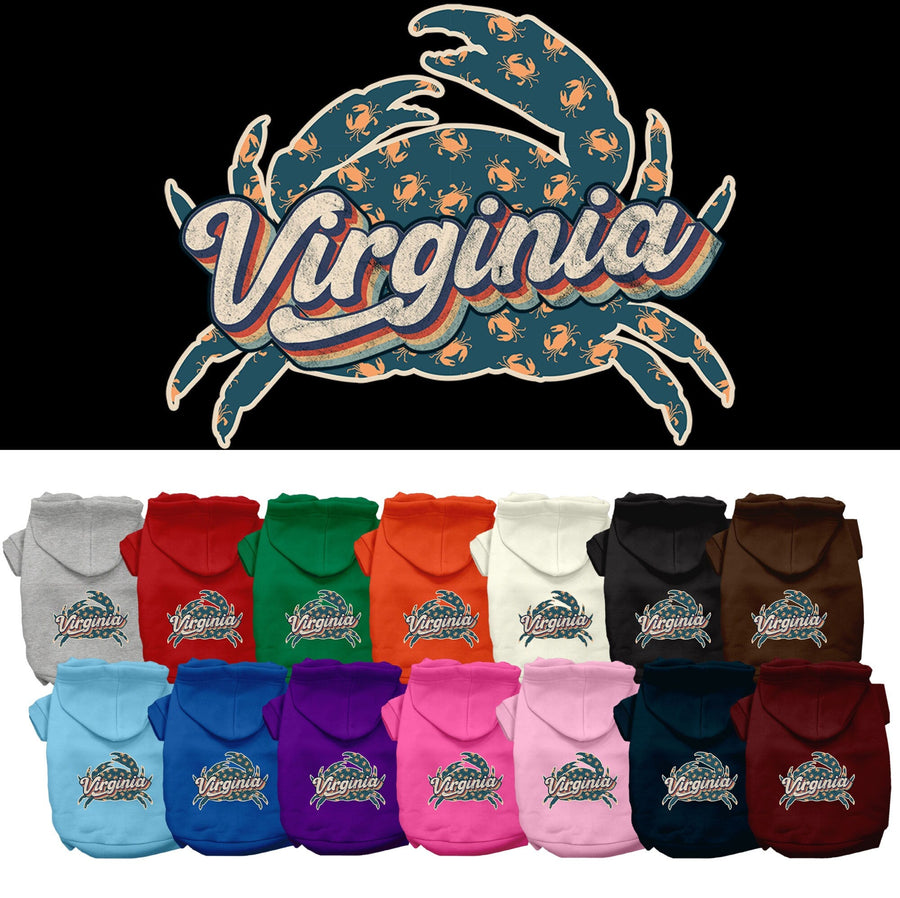 Pet Dog & Cat Screen Printed Hoodie for Medium to Large Pets (Sizes 2XL-6XL),