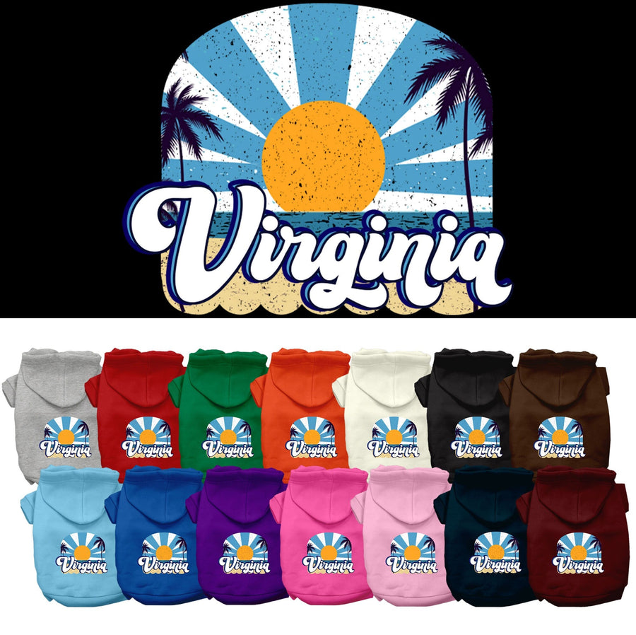 Pet Dog & Cat Screen Printed Hoodie for Medium to Large Pets (Sizes 2XL-6XL),