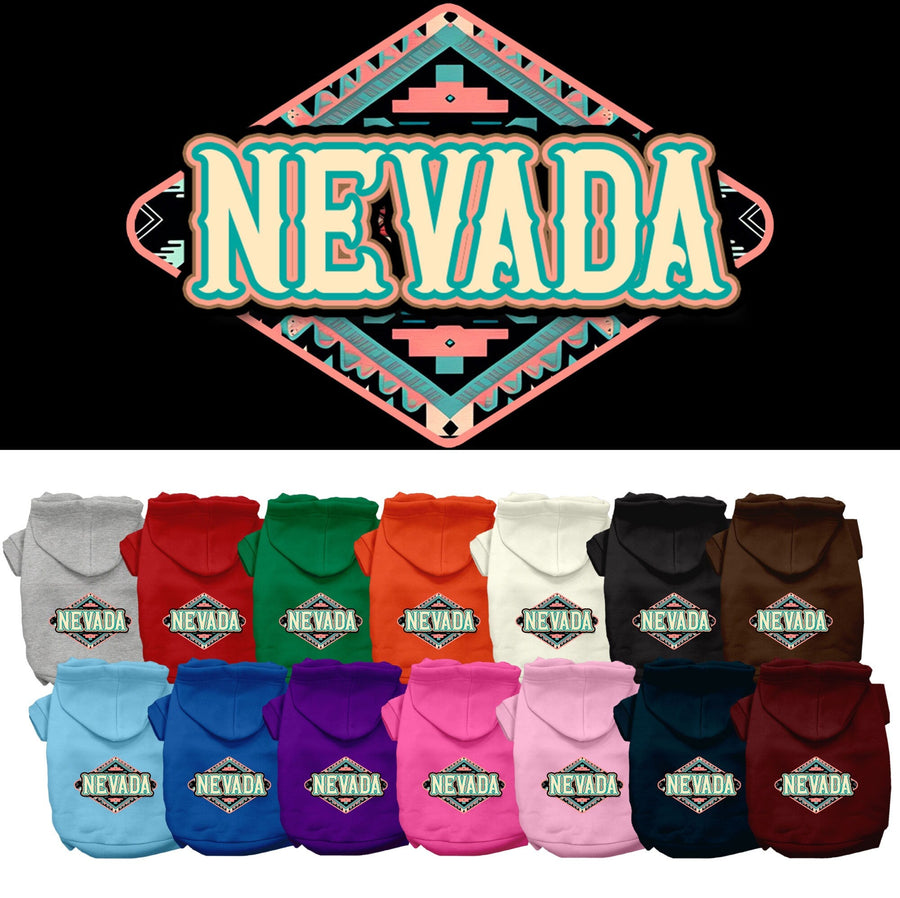 Pet Dog & Cat Screen Printed Hoodie for Medium to Large Pets (Sizes 2XL-6XL),