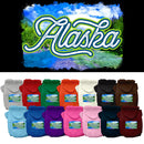Pet Dog & Cat Screen Printed Hoodie for Small to Medium Pets (Sizes XS-XL), "Alaska Summer"