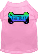 Pet Dog & Cat Screen Printed Shirt for Small to Medium Pets (Sizes XS-XL), "Kentucky Mountain Shades"