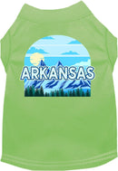 Pet Dog & Cat Screen Printed Shirt for Medium to Large Pets (Sizes 2XL-6XL), "Arkansas Trailblazer"