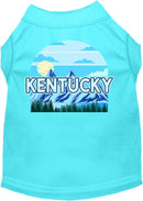 Pet Dog & Cat Screen Printed Shirt for Medium to Large Pets (Sizes 2XL-6XL), "Kentucky Trailblazer"