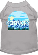 Pet Dog & Cat Screen Printed Shirt for Medium to Large Pets (Sizes 2XL-6XL), "Kentucky Trailblazer"