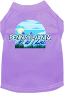Pet Dog & Cat Screen Printed Shirt for Medium to Large Pets (Sizes 2XL-6XL), "Pennsylvania Trailblazer"
