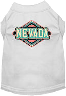 Pet Dog & Cat Screen Printed Shirt for Small to Medium Pets (Sizes XS-XL), "Nevada Peach Aztec"