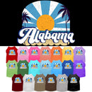Pet Dog & Cat Screen Printed Shirt for Medium to Large Pets (Sizes 2XL-6XL), "Alabama Coast"