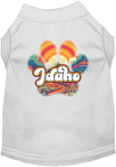Pet Dog & Cat Screen Printed Shirt for Small to Medium Pets (Sizes XS-XL), "Idaho Groovy Summit"