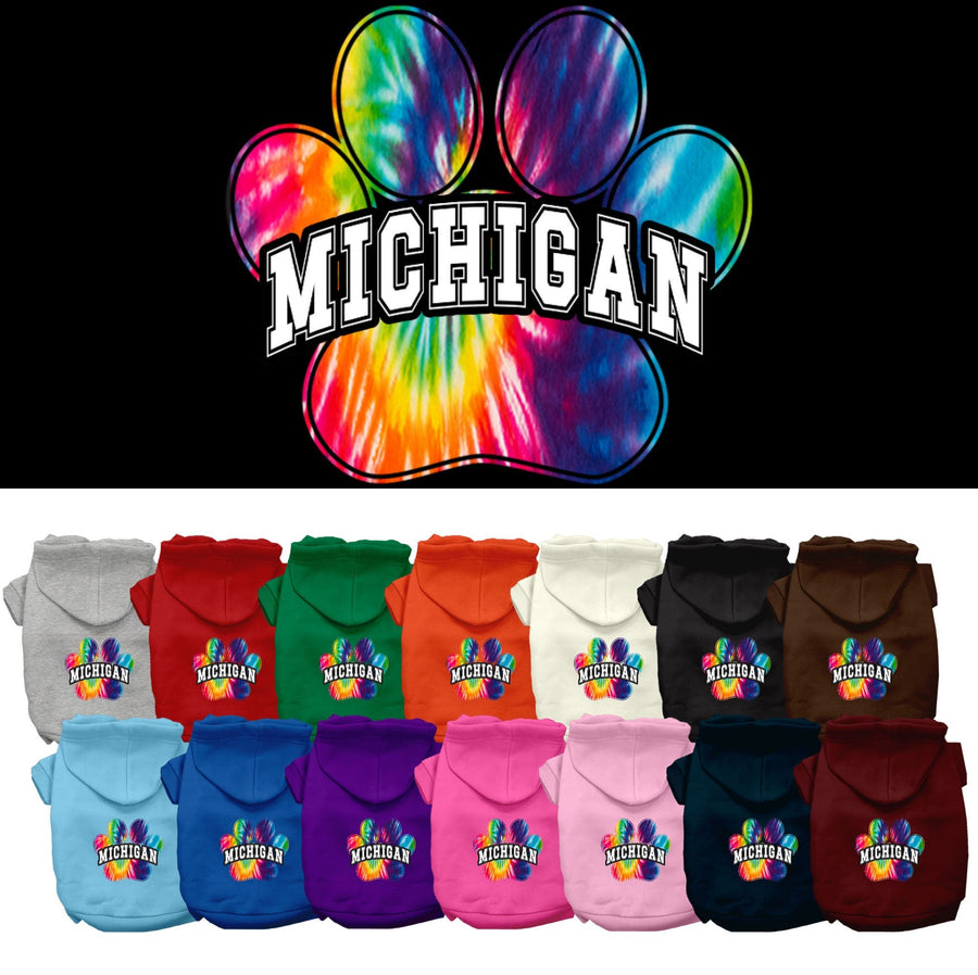 Pet Dog & Cat Screen Printed Hoodie for Medium to Large Pets (Sizes 2XL-6XL),