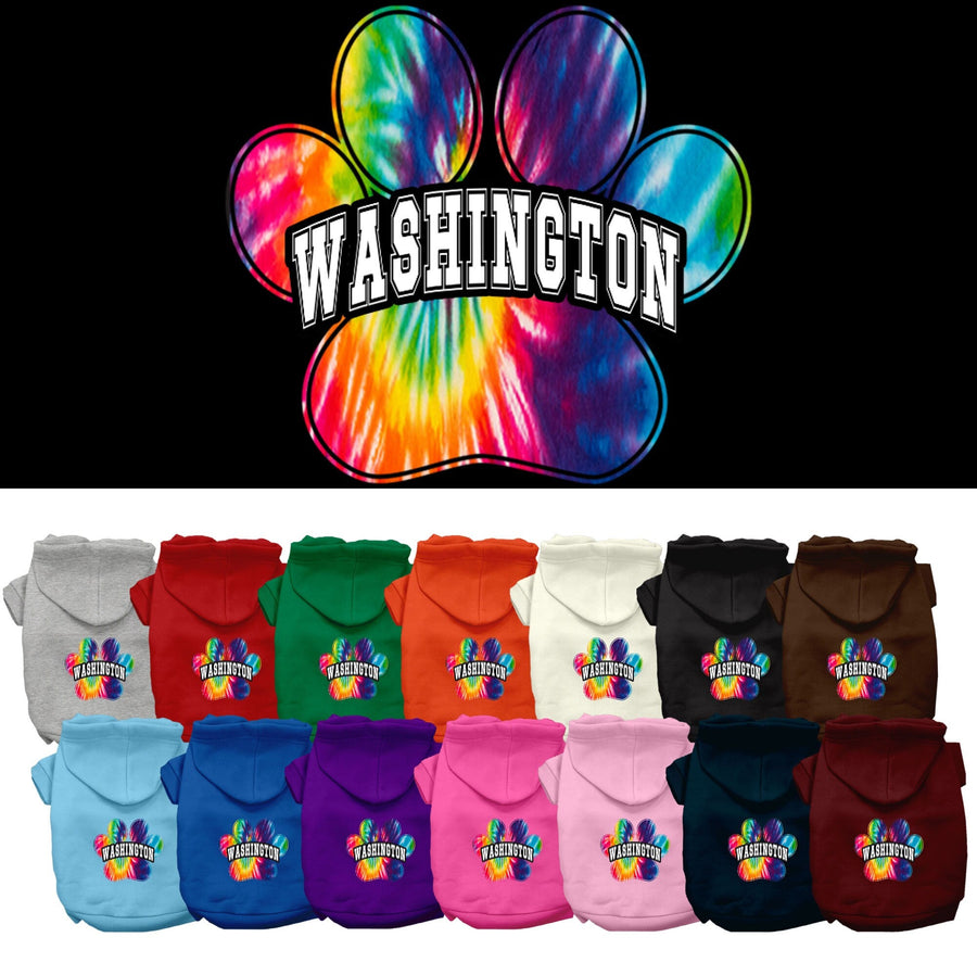 Pet Dog & Cat Screen Printed Hoodie for Medium to Large Pets (Sizes 2XL-6XL),