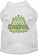 Pet Dog & Cat Screen Printed Shirt for Small to Medium Pets (Sizes XS-XL), "South Dakota Woodland Trees"