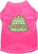 Pet Dog & Cat Screen Printed Shirt for Small to Medium Pets (Sizes XS-XL), "South Dakota Woodland Trees"