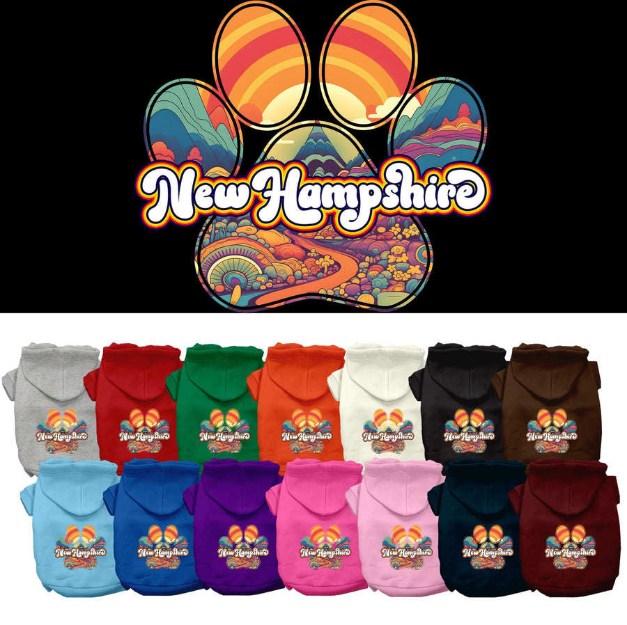 Pet Dog & Cat Screen Printed Hoodie for Medium to Large Pets (Sizes 2XL-6XL),