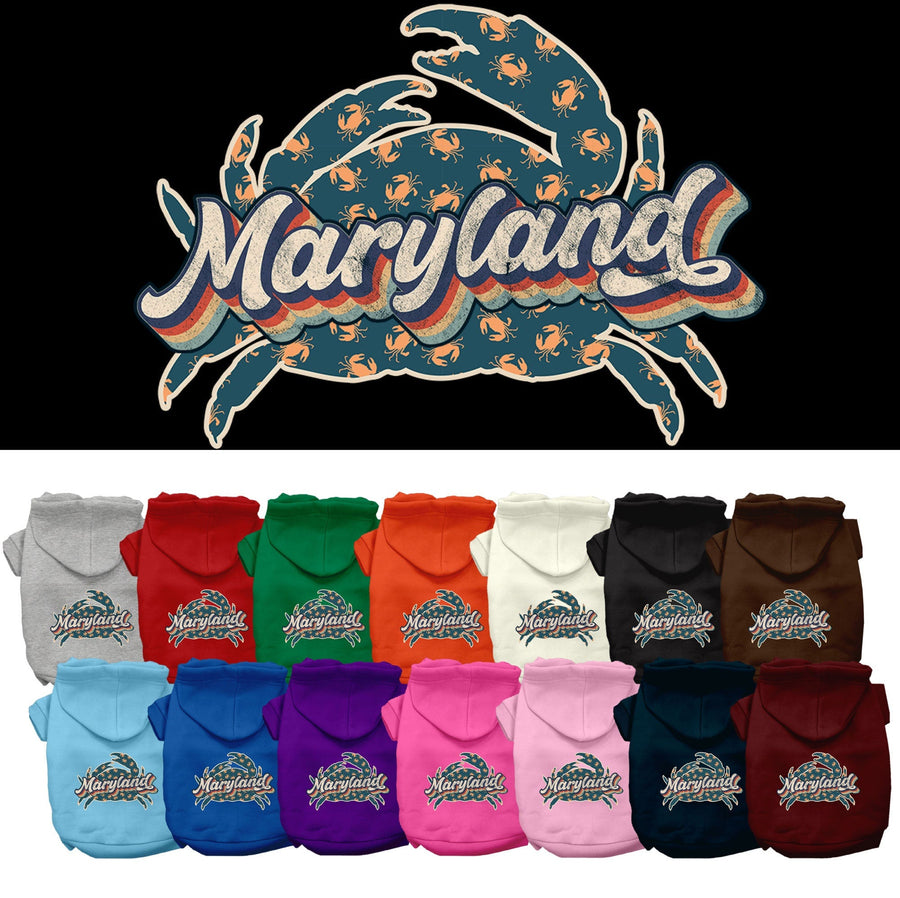 Pet Dog & Cat Screen Printed Hoodie for Medium to Large Pets (Sizes 2XL-6XL),