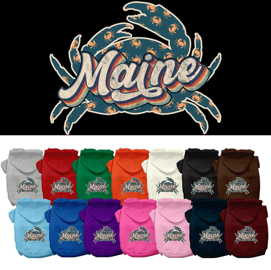 Pet Dog & Cat Screen Printed Hoodie for Medium to Large Pets (Sizes 2XL-6XL),