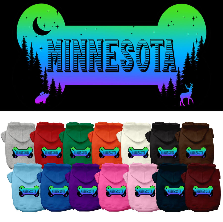 Pet Dog & Cat Screen Printed Hoodie for Medium to Large Pets (Sizes 2XL-6XL),