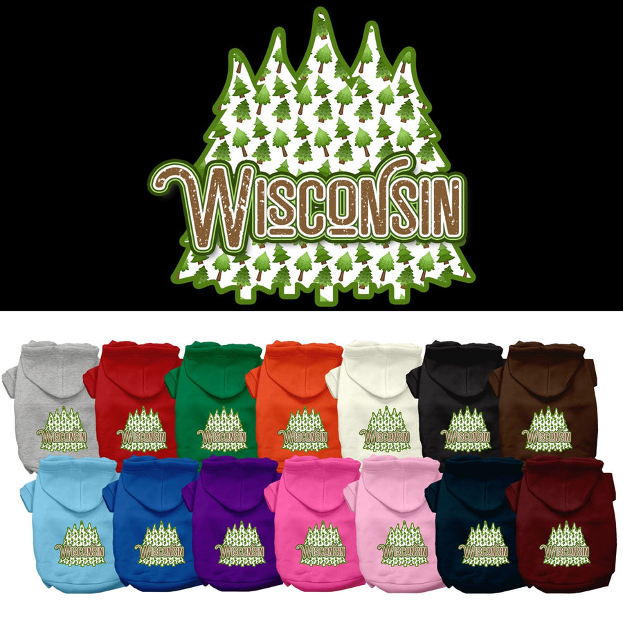 Pet Dog & Cat Screen Printed Hoodie for Medium to Large Pets (Sizes 2XL-6XL),