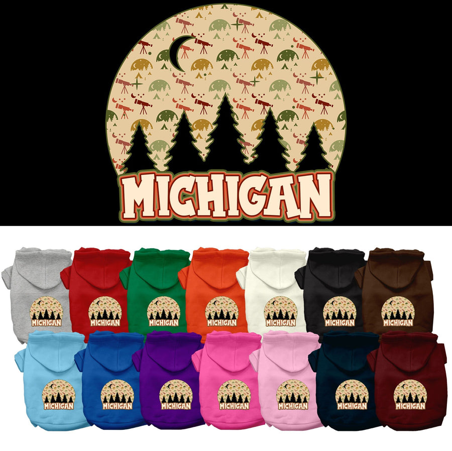 Pet Dog & Cat Screen Printed Hoodie for Medium to Large Pets (Sizes 2XL-6XL),