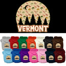Pet Dog & Cat Screen Printed Hoodie for Small to Medium Pets (Sizes XS-XL), "Vermont Under The Stars"