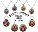 Bloodhound Jewelry - Stained Glass Style Necklaces, Earrings and more!