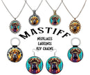 Mastiff Jewelry - Stained Glass Style Necklaces, Earrings and more!