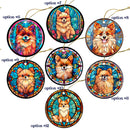 Pomeranian Jewelry - Stained Glass Style Necklaces, Earrings and more!